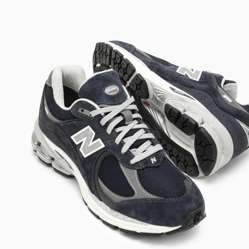 New Balance Low 2002R blue eclipse leather trainer 5