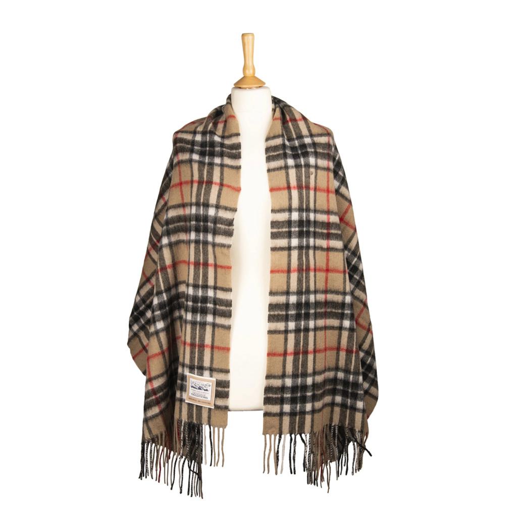 Heritage Heritage Traditions - Camel Thomson Tartan Woollen Stole