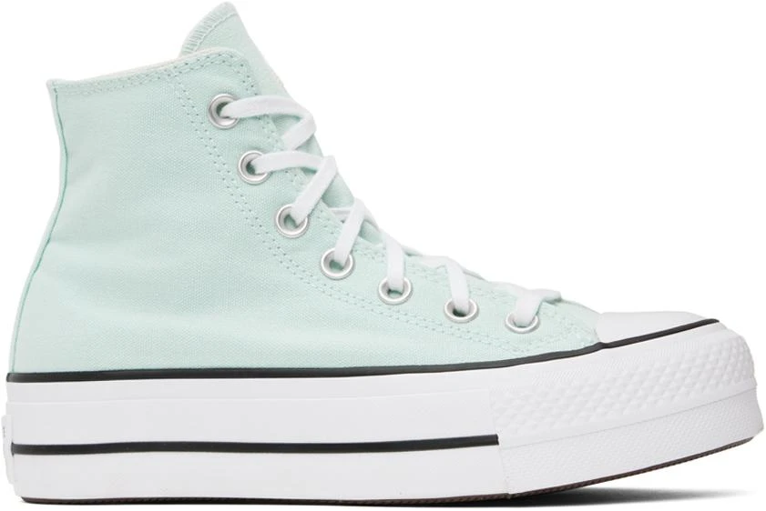 Converse Blue Chuck Taylor All Star Lift Platform High Top Sneakers