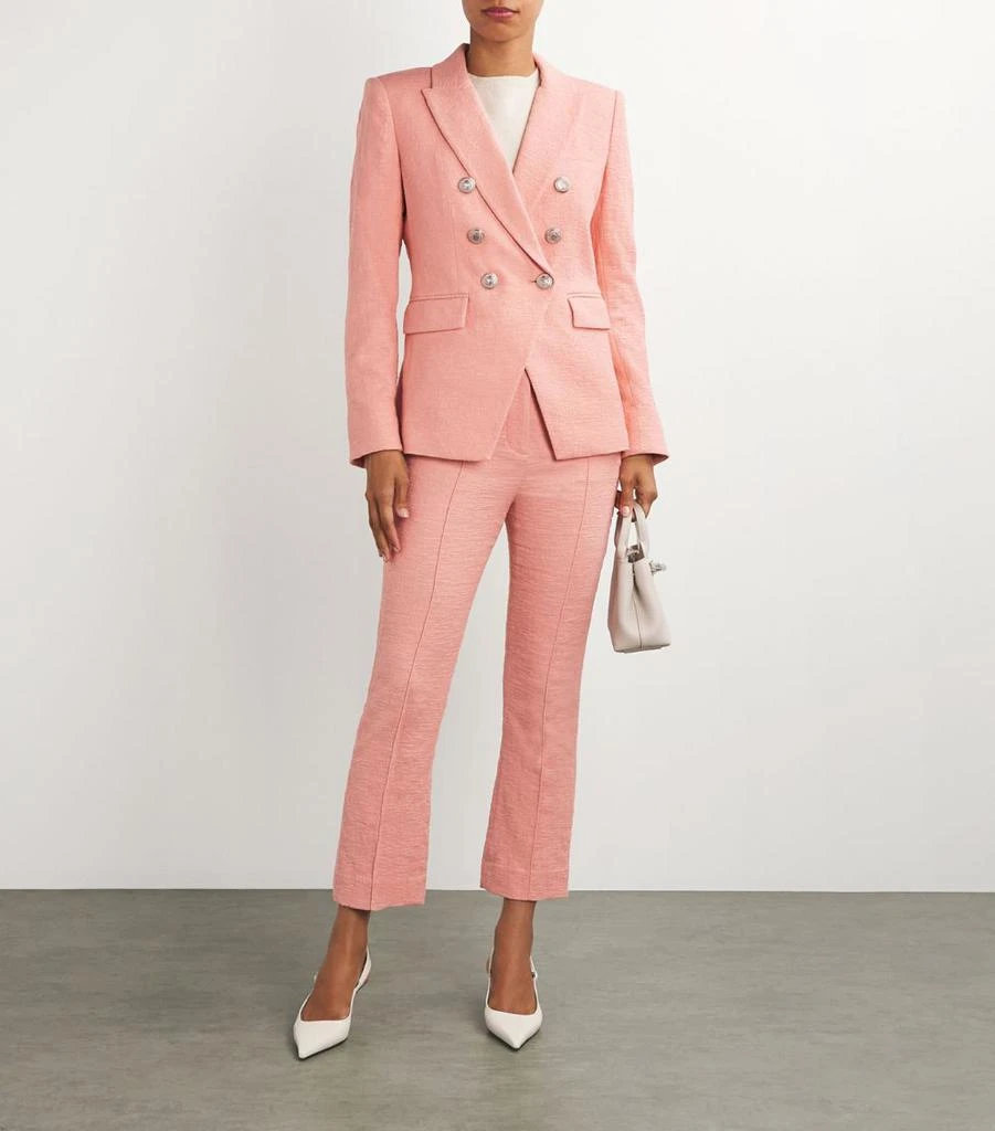 VERONICA BEARD Brushed Miller Dickey Blazer 2
