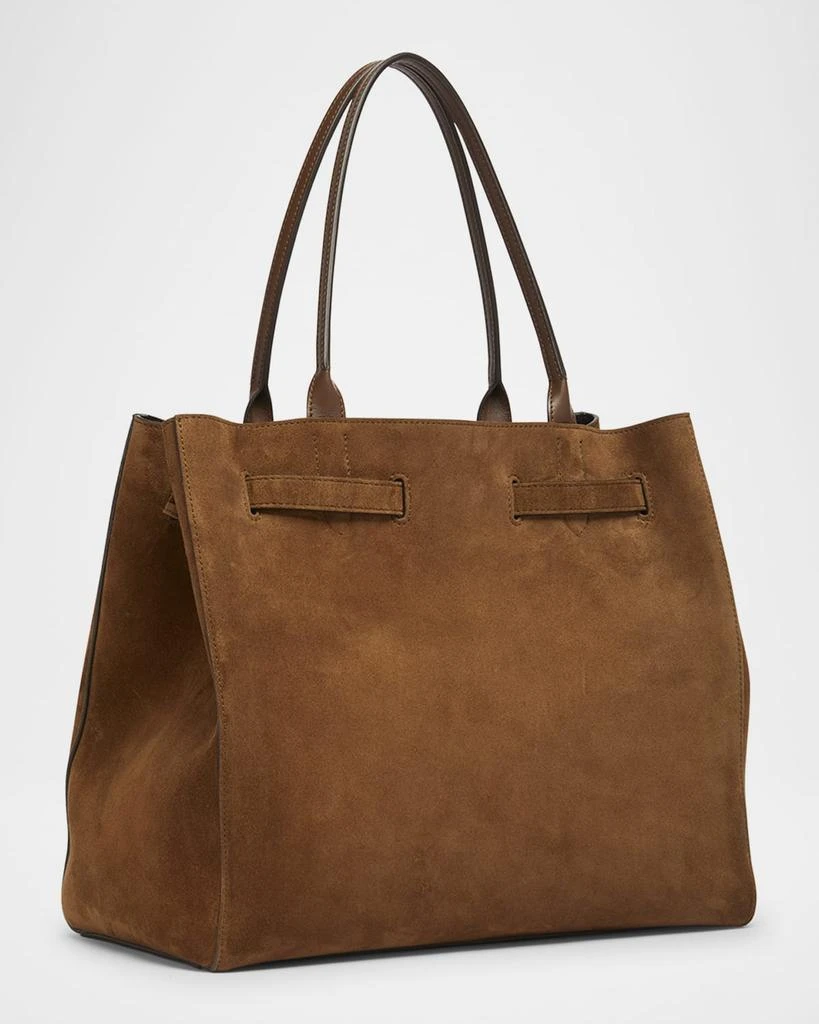 Tom Ford Audrey Large Tote Bag in Calfskin Suede 3