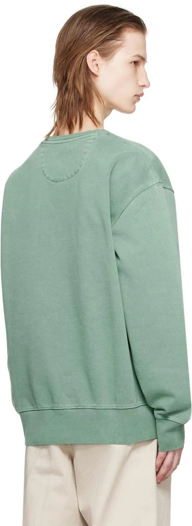 Saturdays NYC Green Bowery Miller Sweatshirt 3