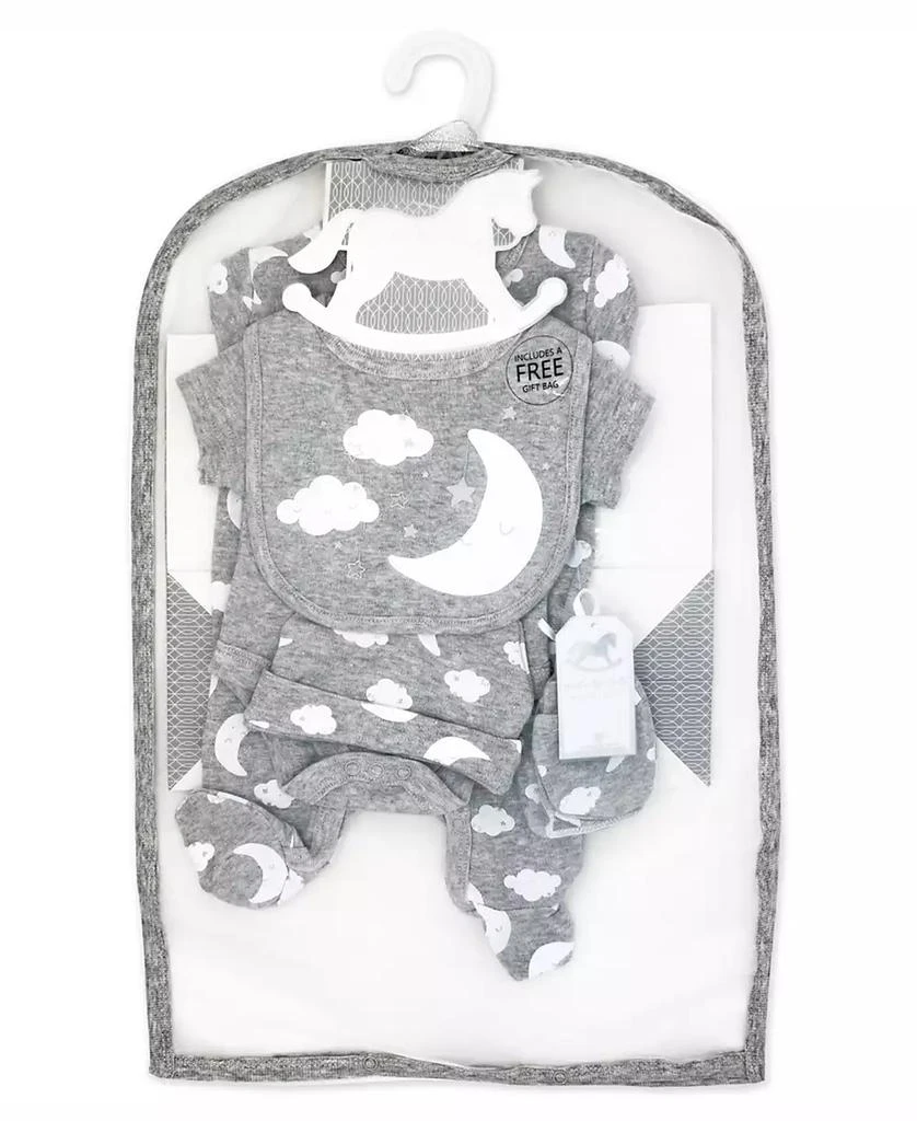 Rock-A-Bye Baby Boutique Baby Boys or Baby Girls Layette Gift Bag Set 2