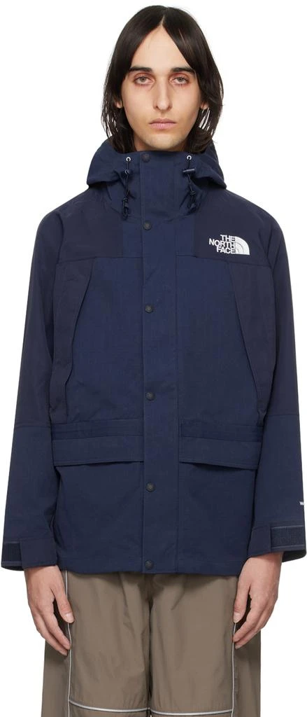 The North Face Navy Mountain Cargo Jacket Jackets BeyondStyle
