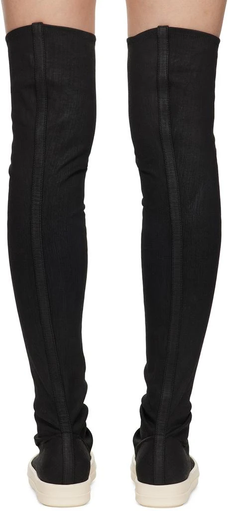 Rick Owens Black Porterville High Sock Sneakers 2
