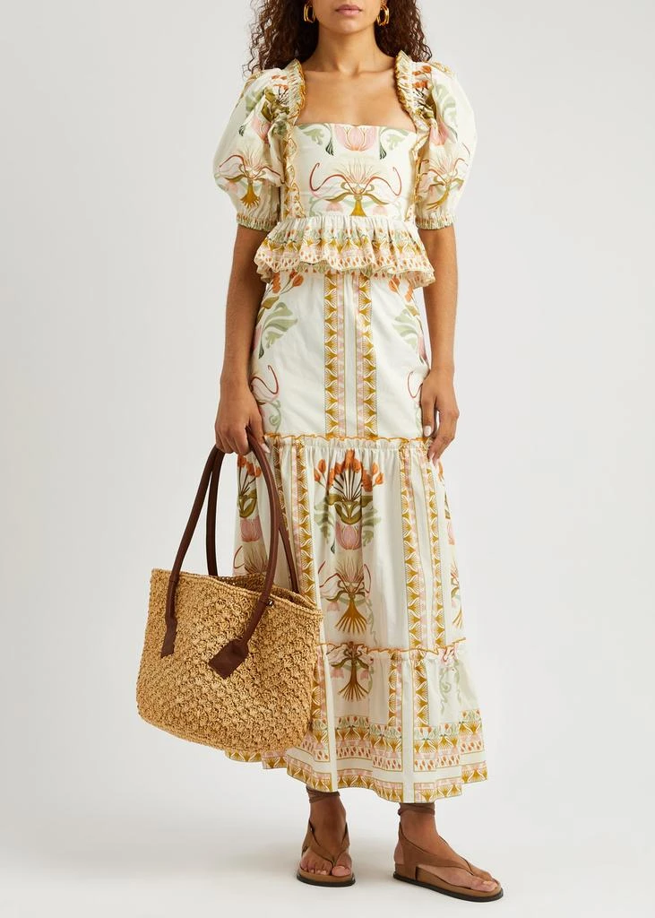 LUG VON SIGA Daphne printed cotton top  4
