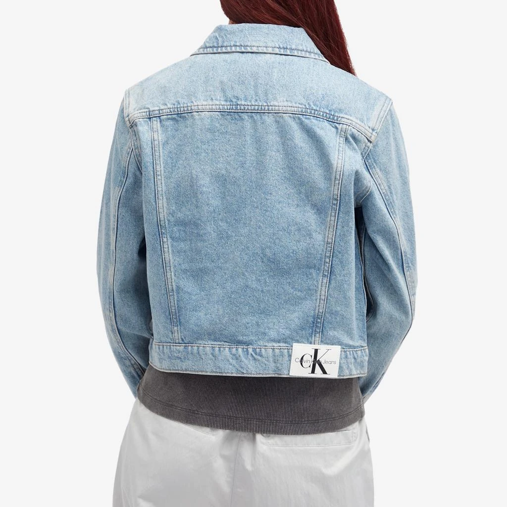 Calvin Klein Calvin Klein Cropped 90S Denim Jacket 3