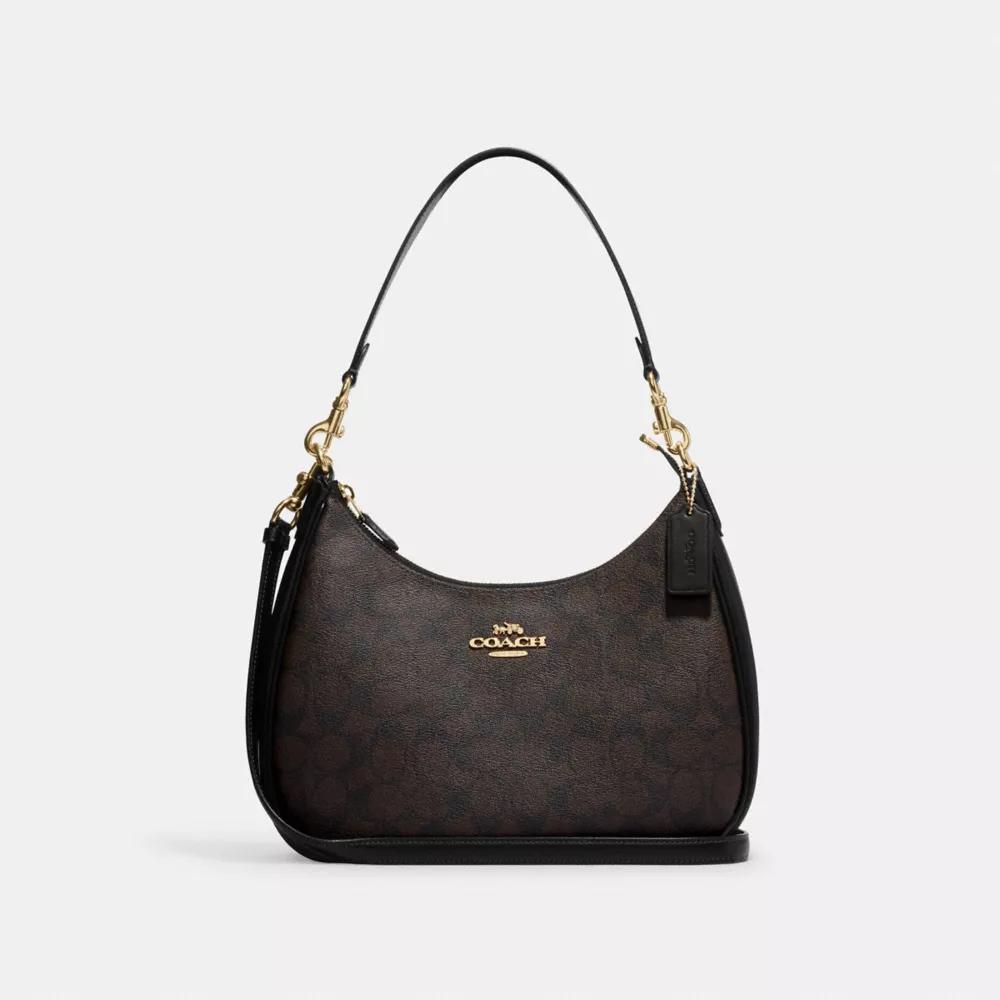 COACH® Teri Hobo Bag In Signature Canvas