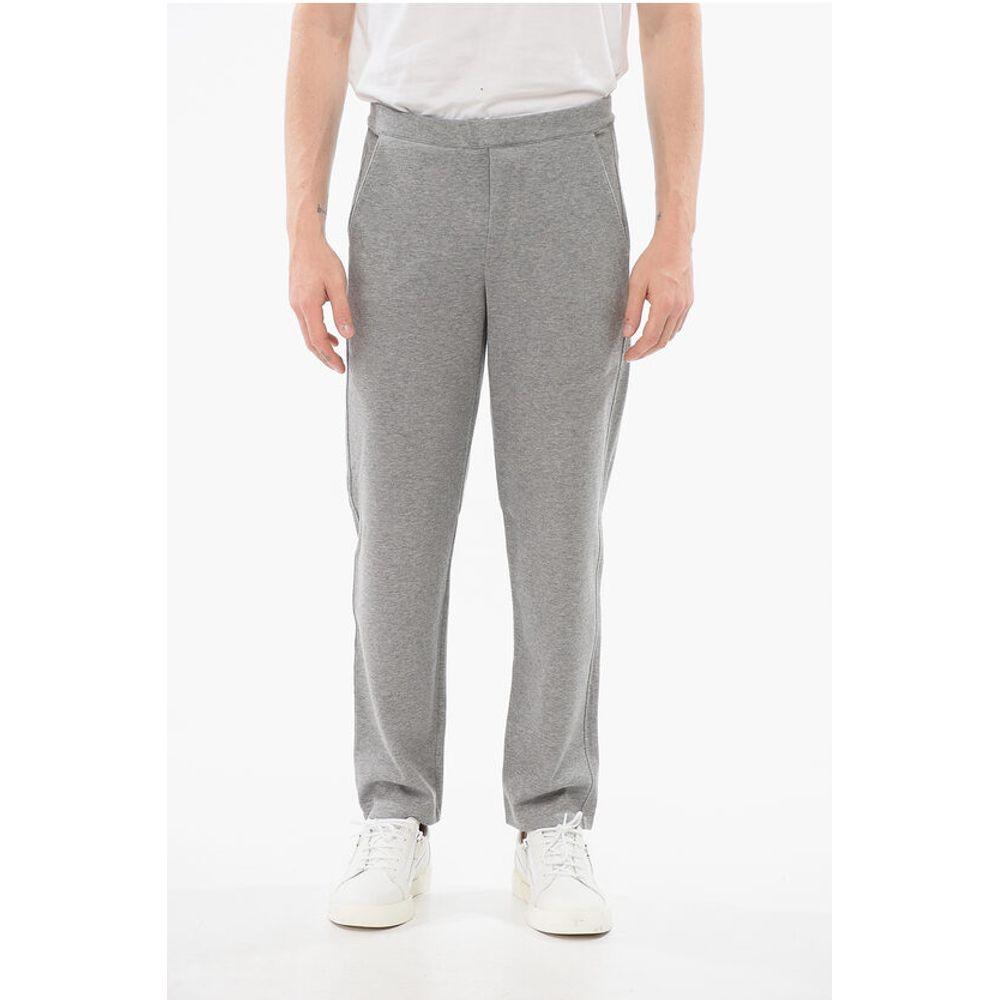 Corneliani ID Cotton Drawstringed Men's Joggers