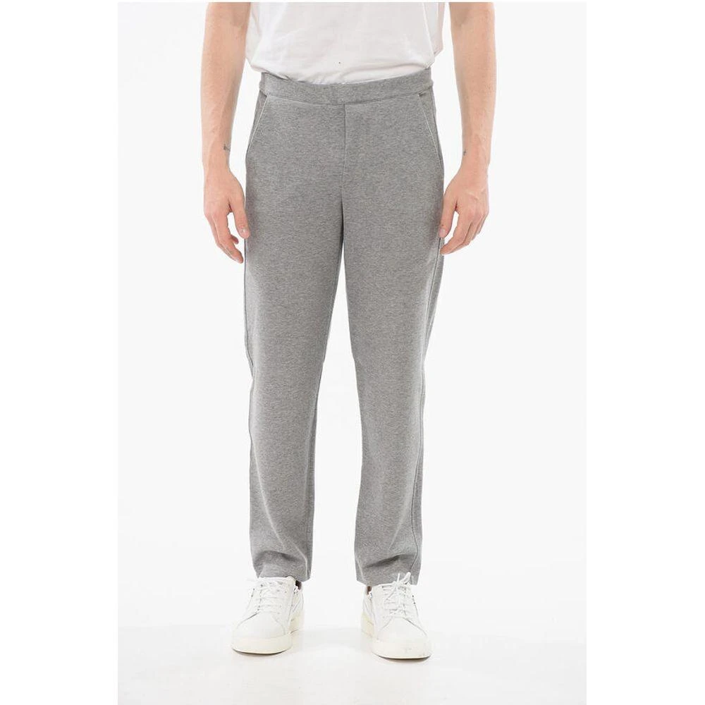 Corneliani ID Cotton Drawstringed Men's Joggers 1