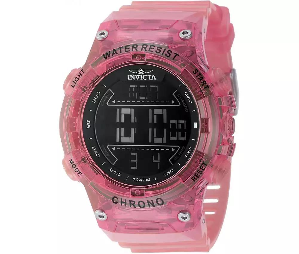 Invicta Men's 49047 Invicta Racing Digital GMT/Alarm Black Dial Watch