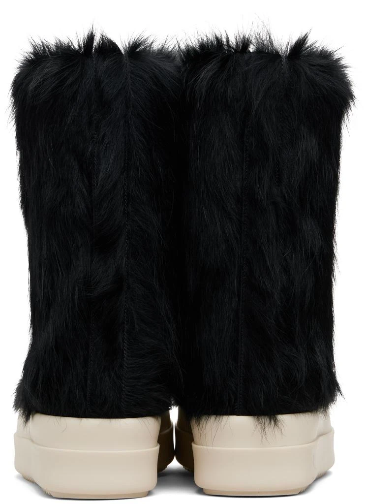 Rick Owens Black Concordians Mega Bumper Lunar Boots 2