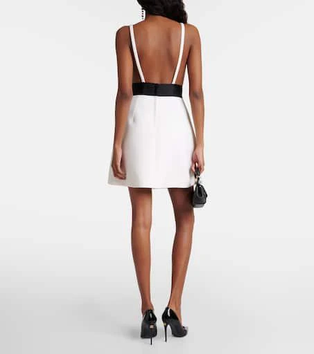 Dolce 
Gabbana Wool and silk-blend minidress 3