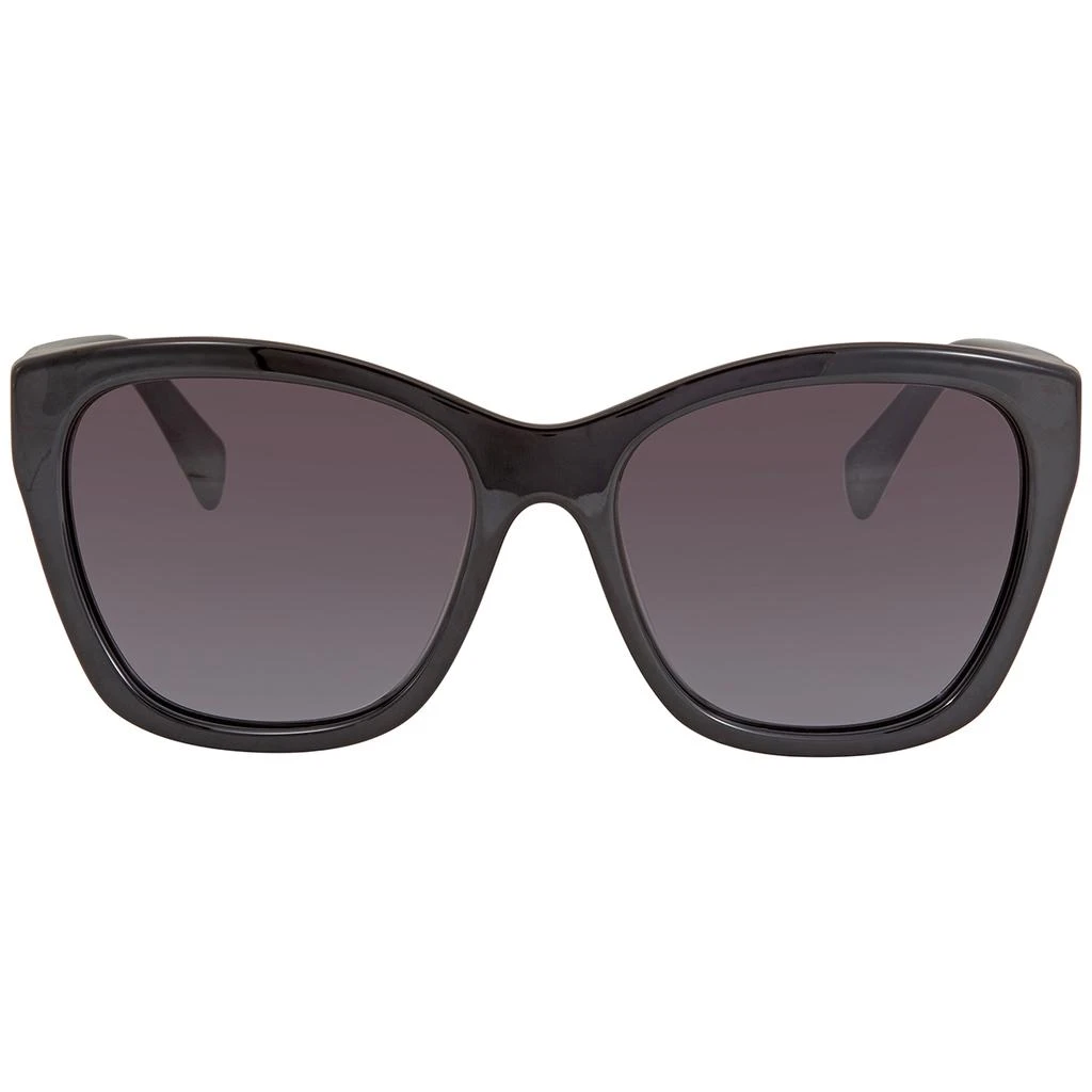 Salvatore Ferragamo Salvatore Ferragamo Grey Gradient Cat Eye Ladies Sunglasses SF957S 001 56