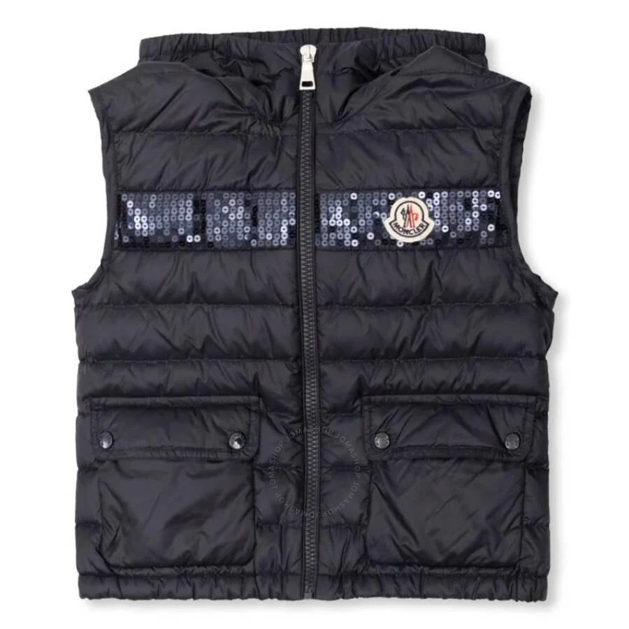 Moncler Kids Esi Hooded Down Gilet 1