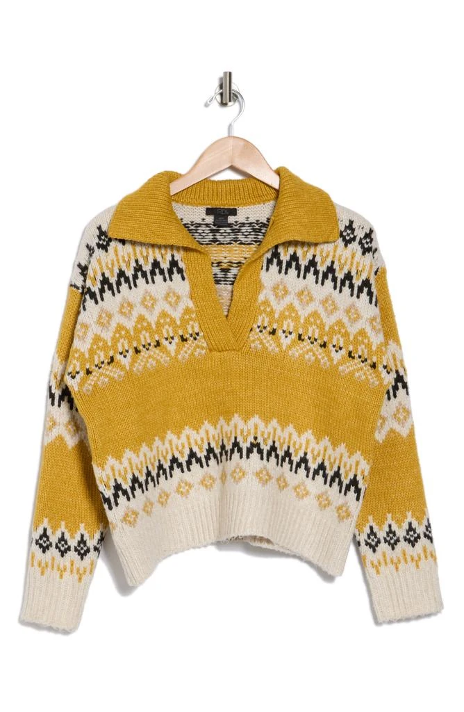 RDI Johnny Collar Fair Isle Sweater 3