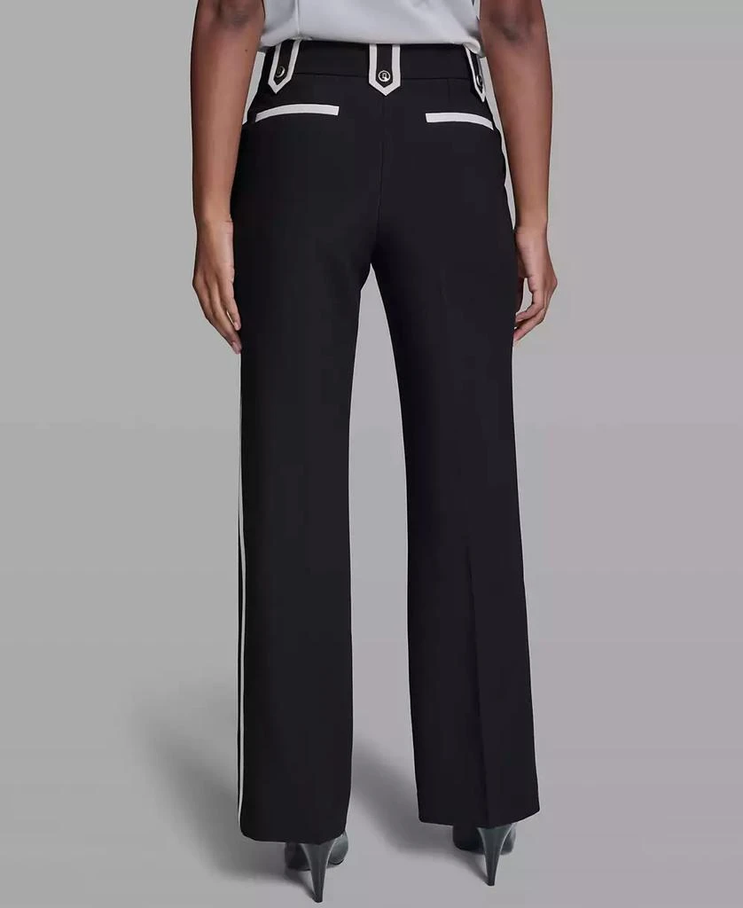 Karl Lagerfeld Paris Women
s Flare Pants 6
