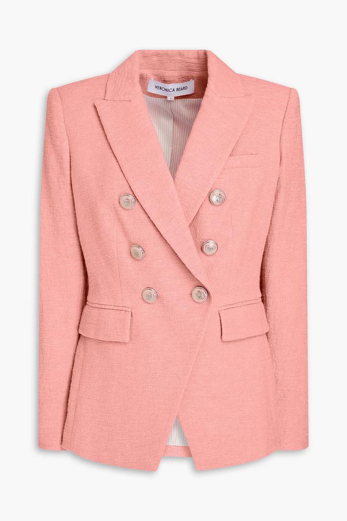 VERONICA BEARD Miller Dickey double-breasted cotton-blend tweed blazer