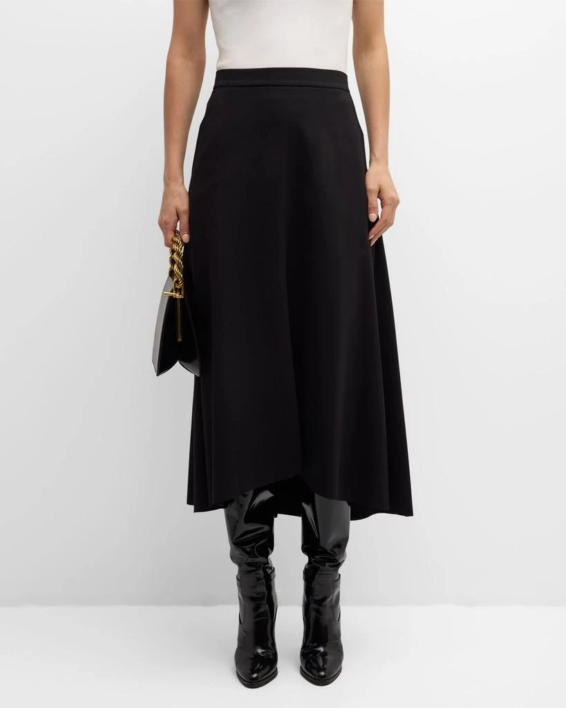 Dorothee Schumacher Emotional Essence High-Low Midi Skirt 2
