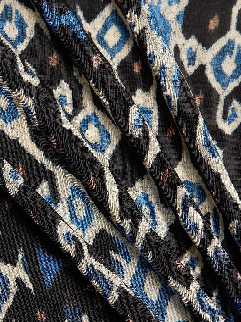 Ulla Johnson Aurelia Abstract Print Turtleneck Top 7