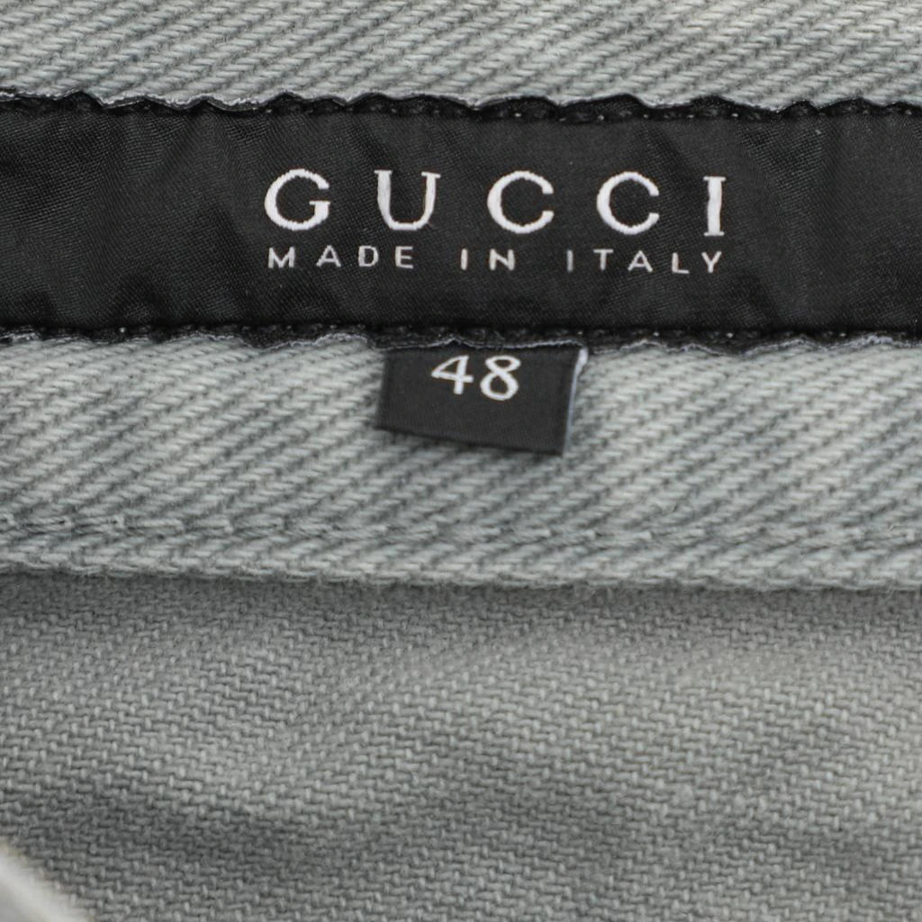 Gucci Gucci Grey Denim Regular Fit Jeans M 4
