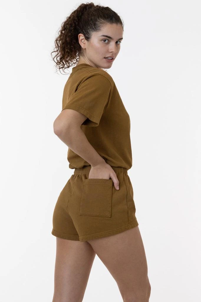 Los Angeles Apparel HF314 - Heavy Fleece Short Sweat Shorts (Garment Dye) 7