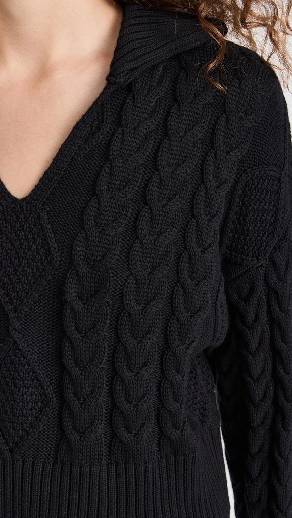 Sablyn Braided Pullover 5