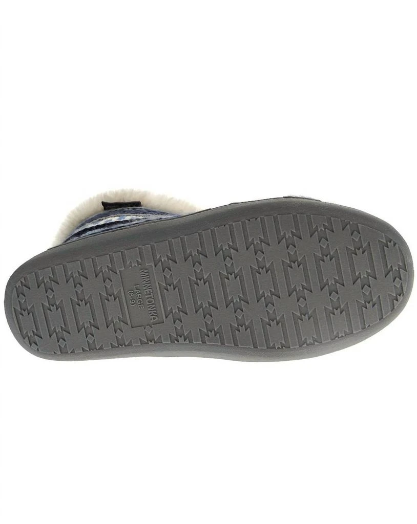 Minnetonka Women's Betty Bootie Slippers In Blue Multi 4