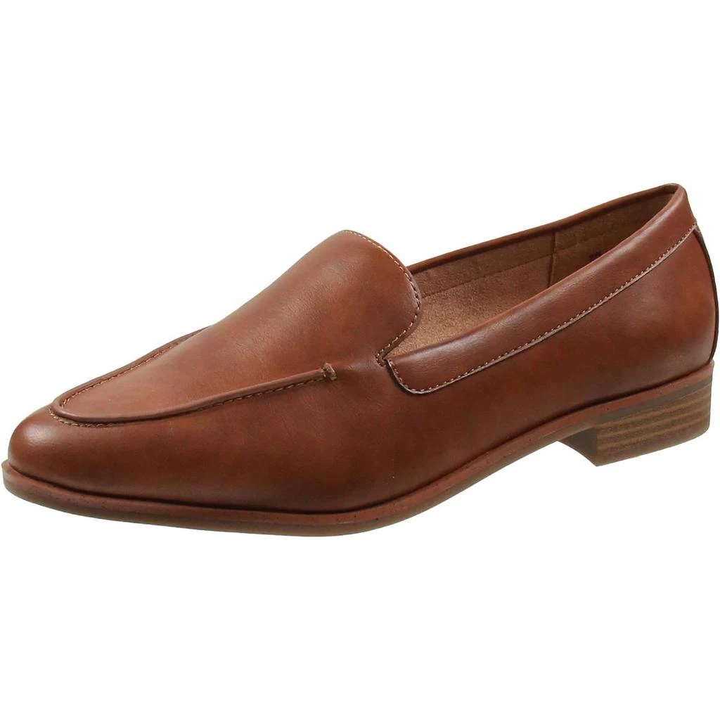 Aerosoles Everest Womens Faux Leather Slip-On Loafers 1