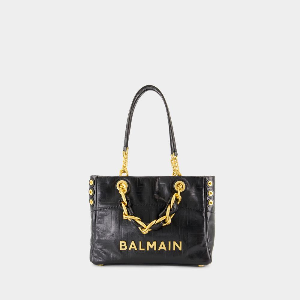 【関税込み】Balmain レッド 1945 Soft Cabas トートバッグ Balmain Red 1945 Soft Cabas Tote Balmain