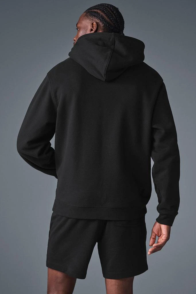 Alo Renown Heavy Weight Full Zip Hoodie - Black 2