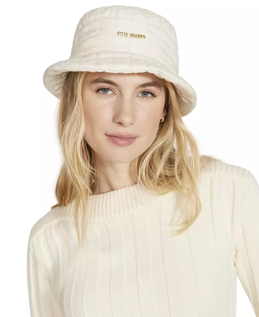 Steve Madden Women's Michi Quilted Bucket Hat 1