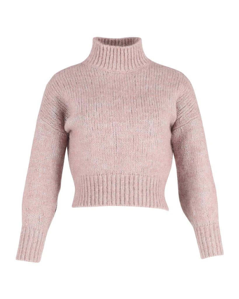 Hugo Boss Turtleneck Sweater in Pink Wool 1