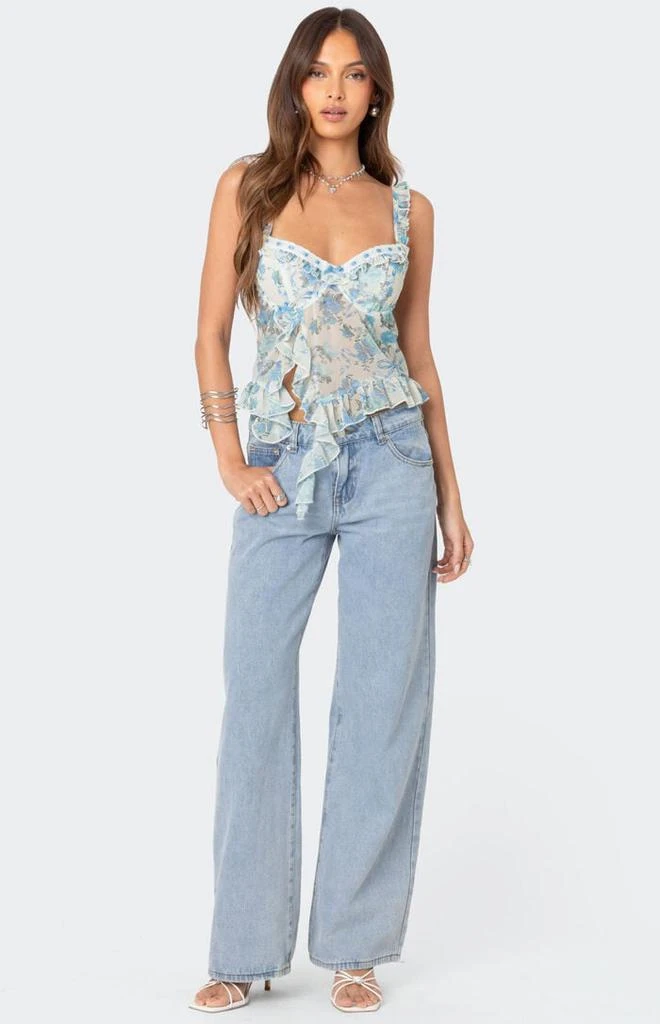 Edikted Cascade Ruffled Bra Top 5