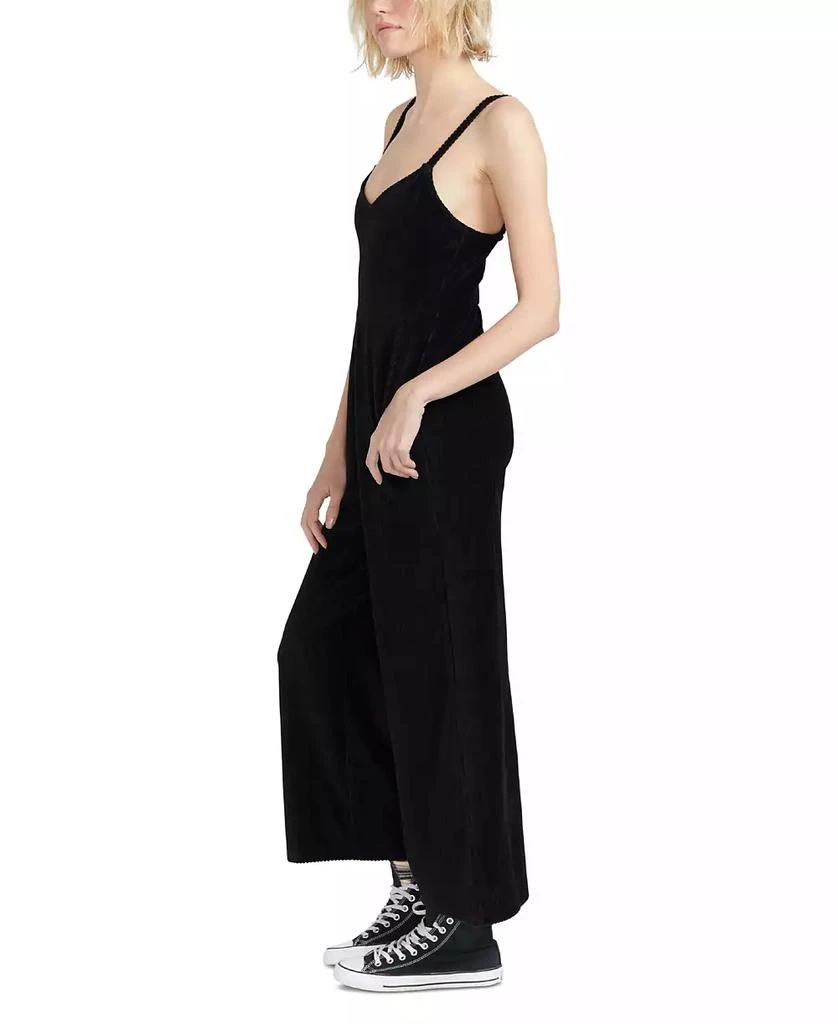 Volcom Juniors' Cording To U Sleeveless Flare-Leg Romper 3