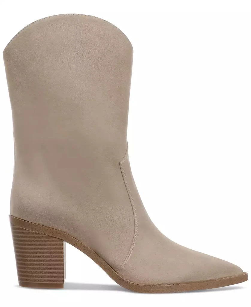 On 34th Gemma Stacked Heel Booties, Created for Macy
s 2