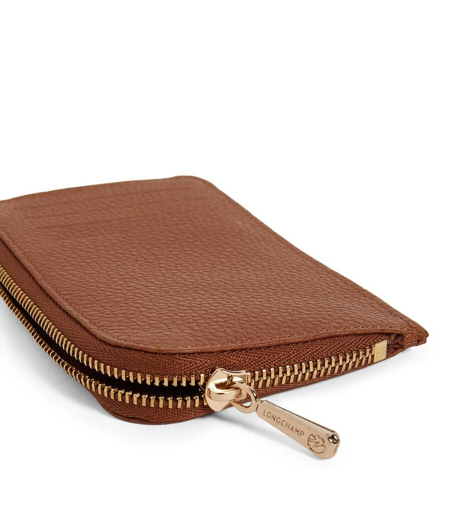 Longchamp Le Foulonné Zip-Up Card Holder 4