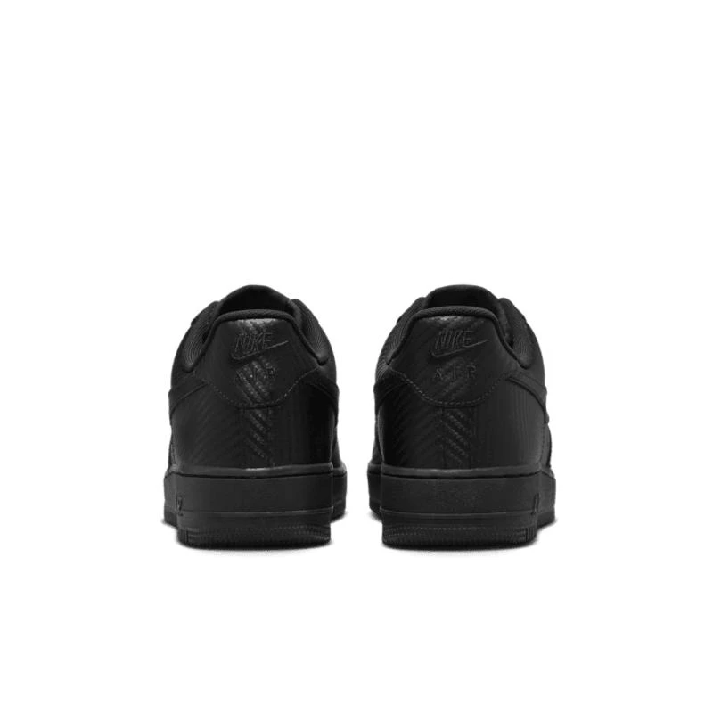 NIKE Air Force 1 Low Black Carbon Fiber 4