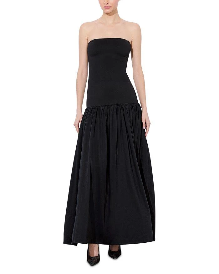 alice olivia oriana drop waist midi dress RAVENNA MINI DRESS main image 1