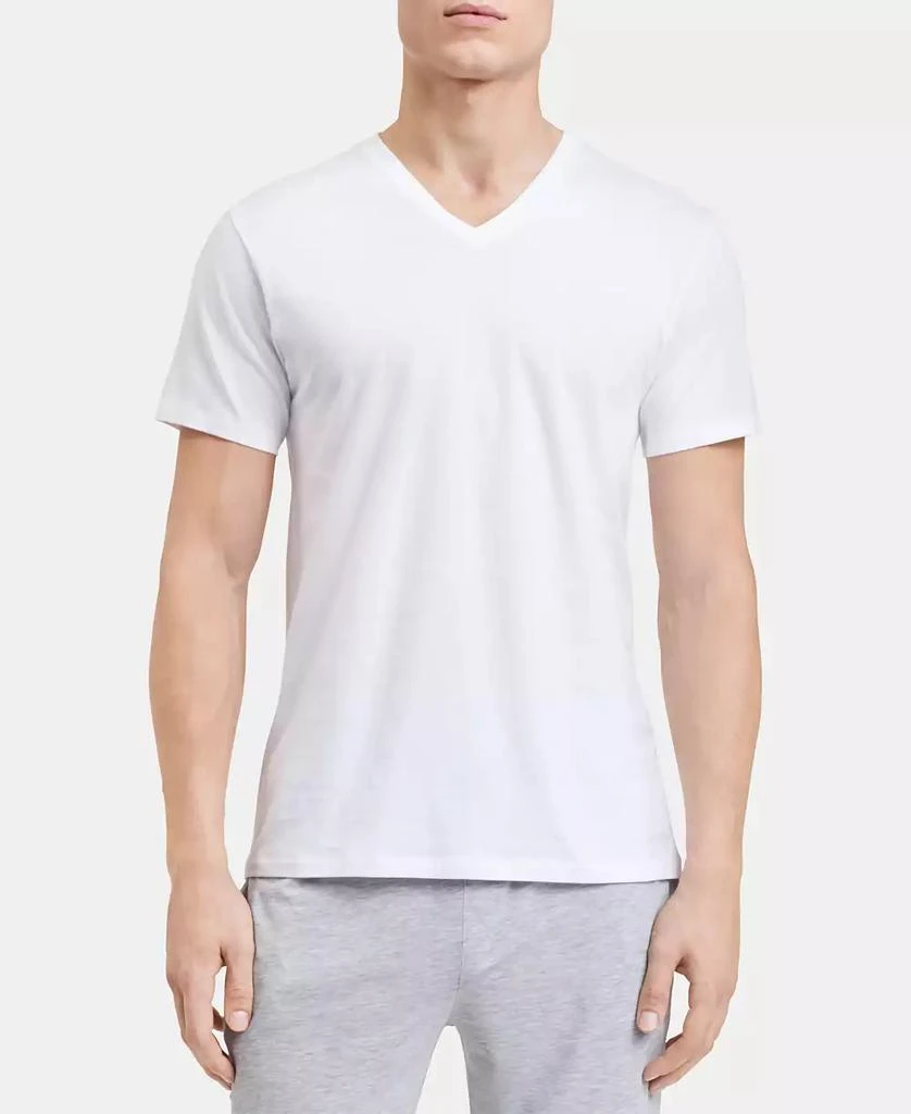 Calvin Klein Men's 5-Pack Cotton Classics V-Neck Undershirts, Created for Macy's 2