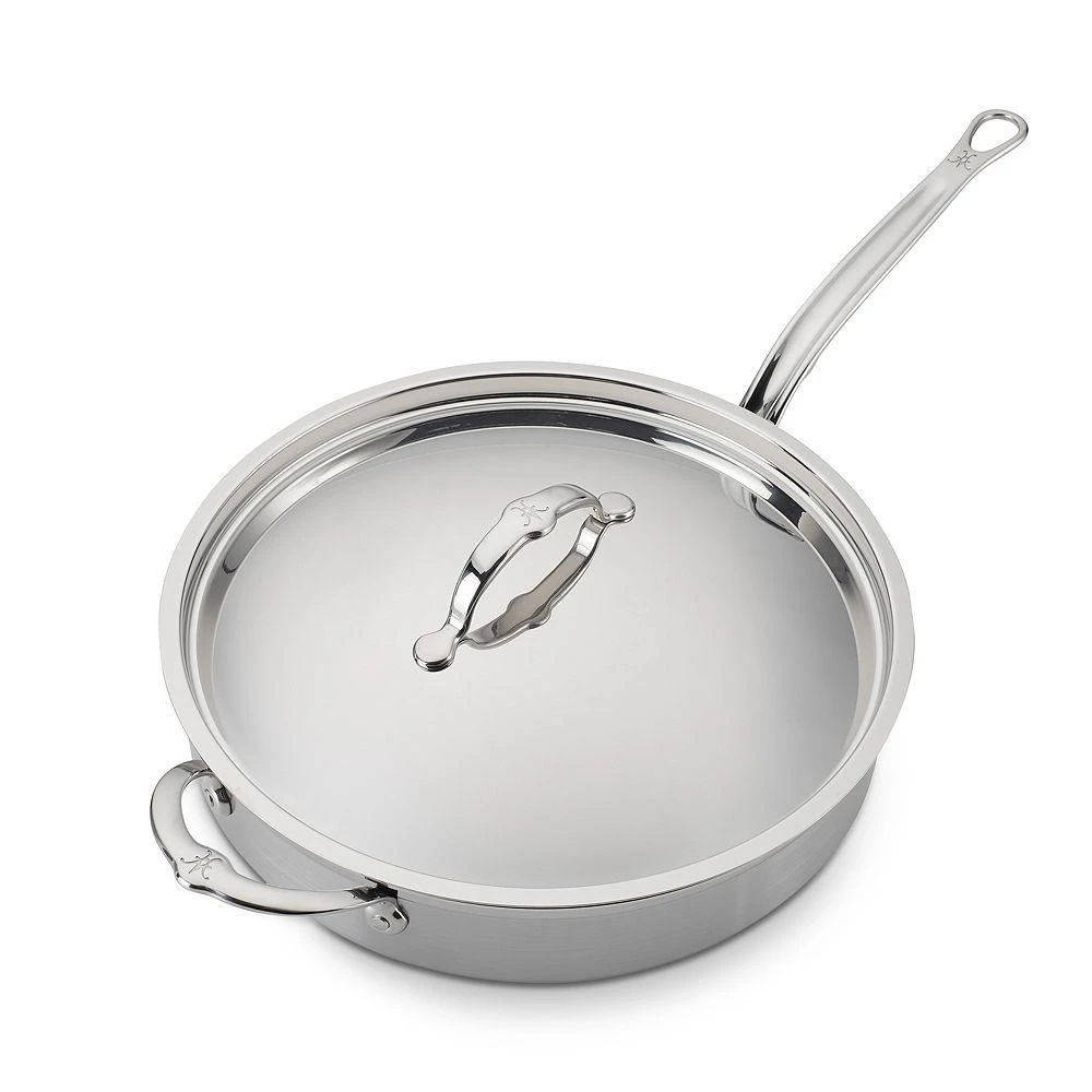 Hestan ProBond™ 5 Quart Forged Stainless Steel Saute Pan with Lid 4