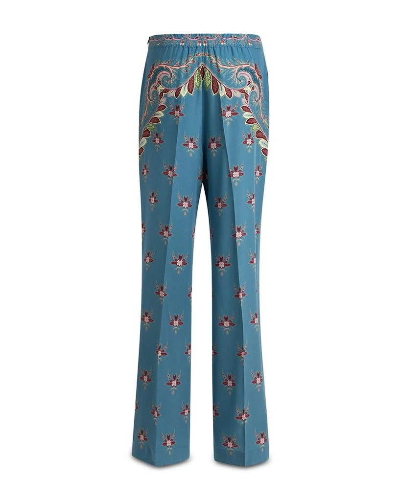 ETRO Printed Silk Trousers 6