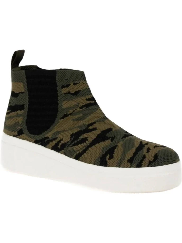 Yellow Box Women's Eagon Platform High Top Sneaker In Camo Print 1