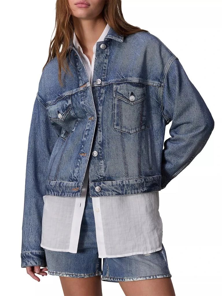 Rag & Bone Miramar Denim Trucker Jacket 3