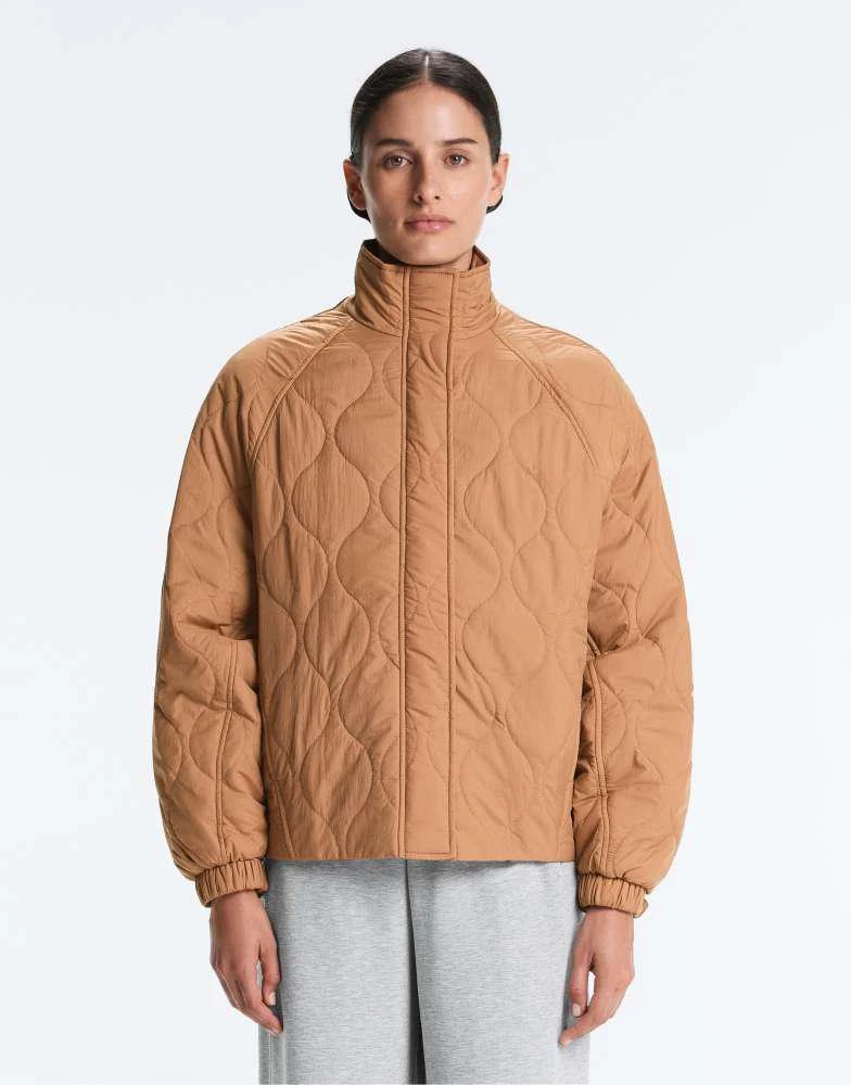 OYSHO OYSHO Waterrepellent fellex® aerogel padded jacket in light brown