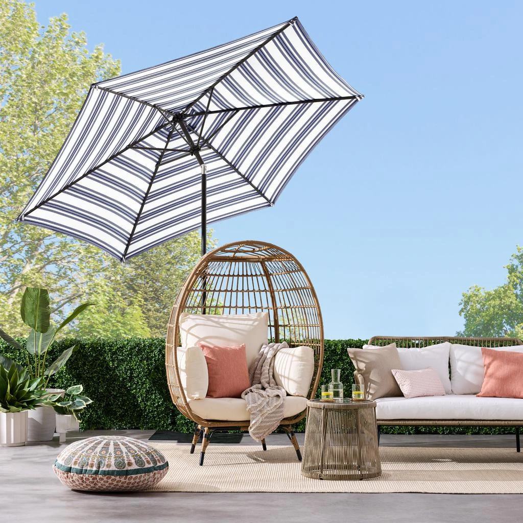 Shop 10ft Outdoor Steel Striped Market Patio Umbrella w/ Crank, Tilt Push Button, 6 Ribs on Sale at BeyondStyle Get 56% Off 10ft Outdoor Steel Striped Market Patio Umbrella w/ Crank, Shop 10ft Outdoor Steel Striped Market Patio Umbrella w/ Crank, Tilt Push Button, 6 Ribs on Sale at BeyondStyle Get 56% Off 10ft Outdoor Steel Striped Market Patio Umbrella w/ Crank,