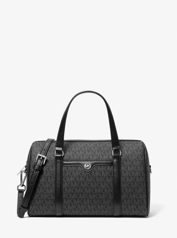 Michael Kors Jet Set Travel Medium Signature Logo Satchel