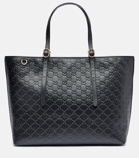 トートバッグ Gucci Midnight Blue Canvas Shopping Bag Gucci MIDNIGHT BLUE CANVAS SHOPPING BAG - Tote Bags