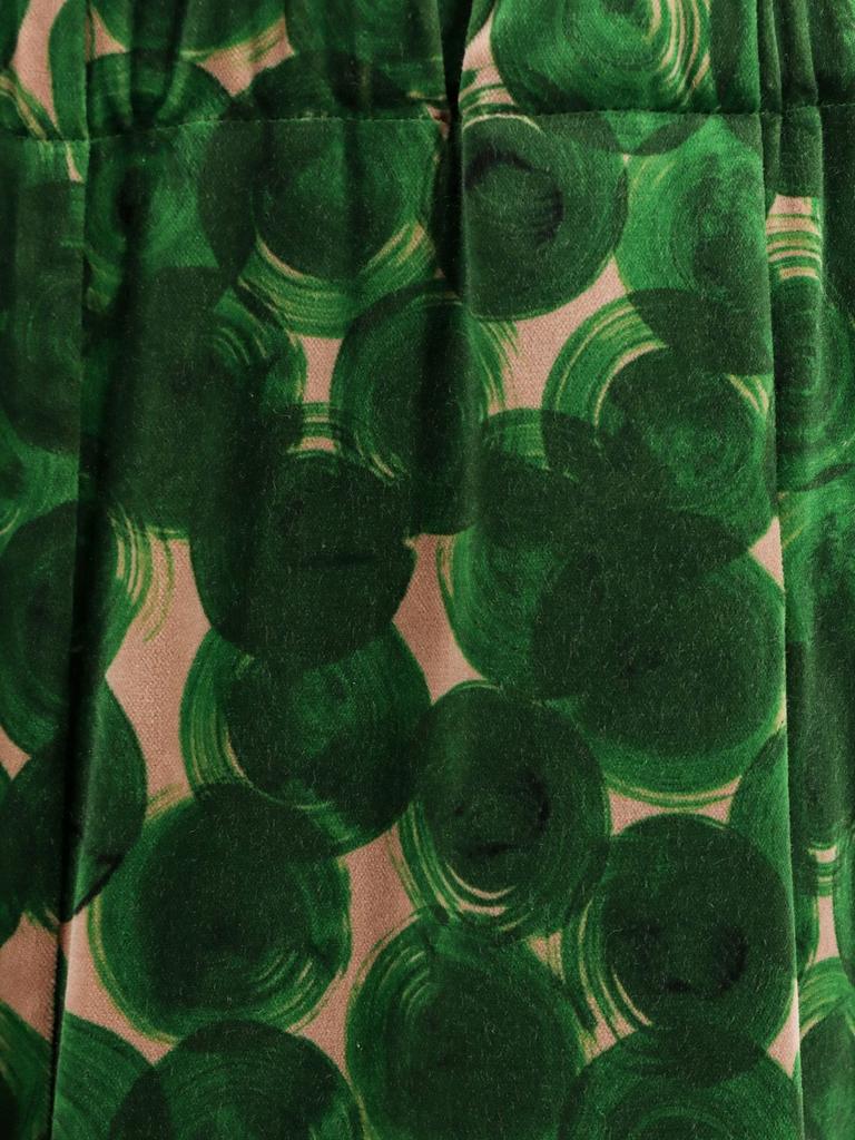 パンツ Dries Van Noten 20AW Penna Velvet Dries Van Noten Penn Velvet Stripe Wide Leg Denim Trousers