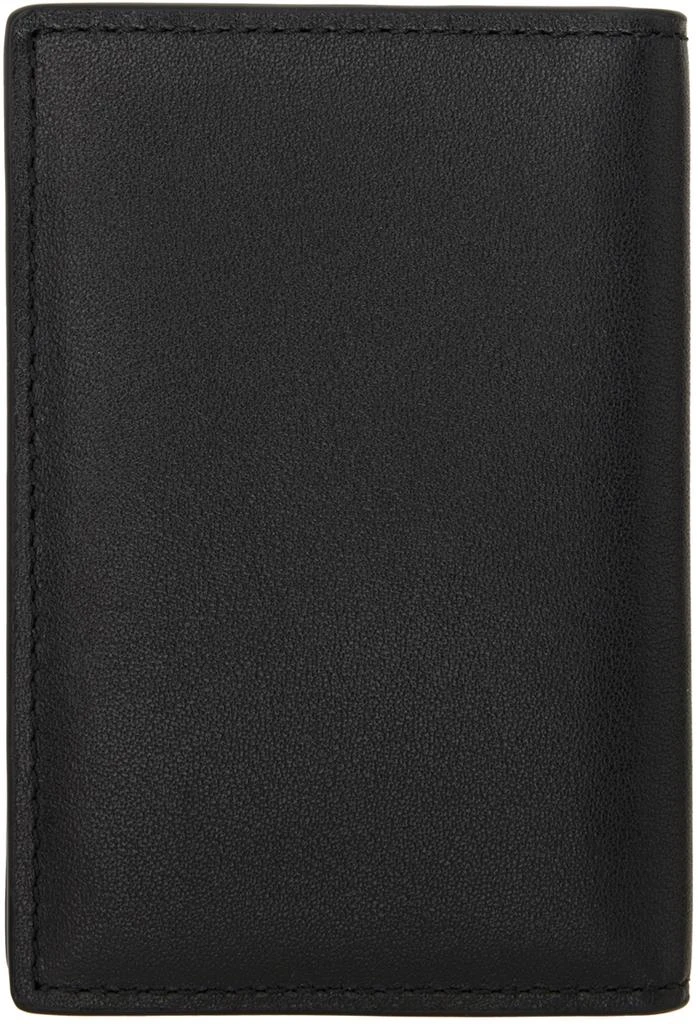 Paul Smith Black 'Broad Stripe Zebra' Card Holder 2